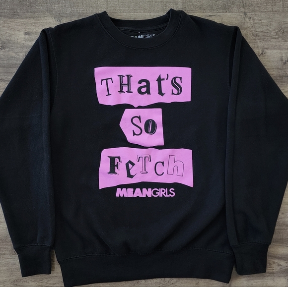 Mean Girls That's So Fetch Crewneck Sweatshirt Women's XS - Picture 5 of 12